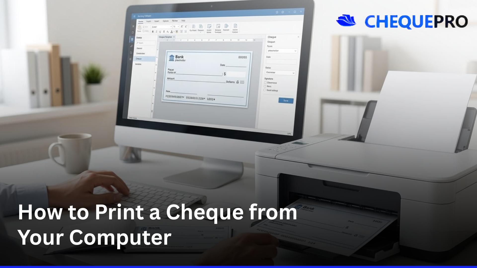 How to Print a Cheque from Your Computer (Step-by-Step Guide for Any Bank)